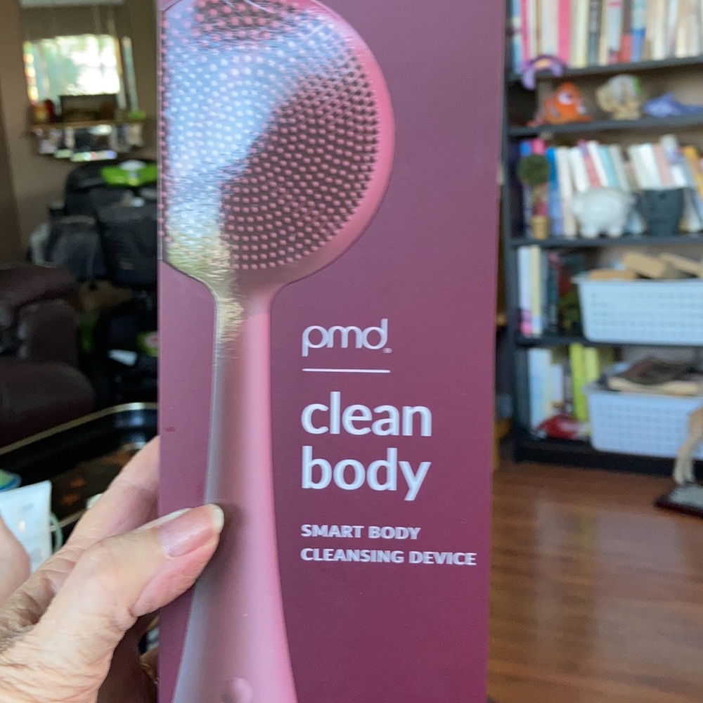PMD Clean Body Cleansing Device.  Brand new in box!  Burgundy.